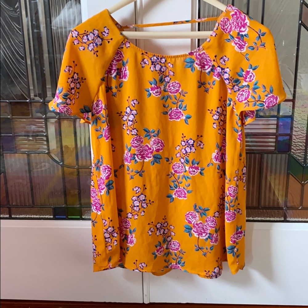 Pink Rose shirt